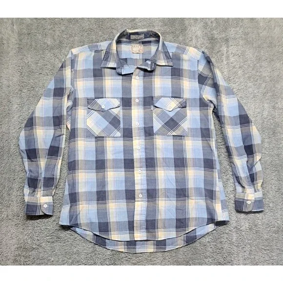 Levi's Shirt Mens Sz Large Dress Button Up Down Long Sleeve Casual Top Vintage - Picture 2 of 7
